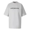 Camiseta Mirror de Balenciaga, corte medio, «White», 764235TNVR2-9784