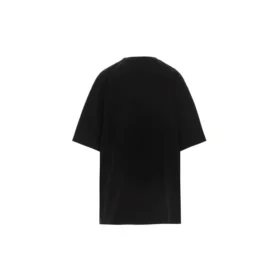 Camiseta negra de cuello redondo con logotipo de letras BB de la colección SS21 641655TJV871070