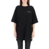 Camiseta negra de cuello redondo con logotipo de letras BB de la colección SS21 641655TJV871070