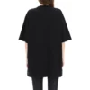 Camiseta negra de cuello redondo con logotipo de letras BB de la colección SS21 641655TJV871070