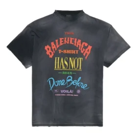 Camiseta «Not Been Done» oversize «Negro» 787349TQVW41134