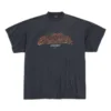 Camiseta «Offshore» oversize «Black Faded» 739028TPVM81568