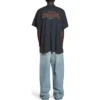 Camiseta «Offshore» oversize «Black Faded» 739028TPVM81568