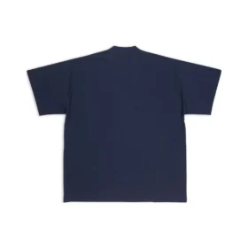 Camiseta oversize Balenciaga x adidas «Navy» 731769TNVA64356