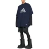 Camiseta oversize Balenciaga x adidas «Navy» 731769TNVA64356