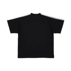Camiseta oversize Balenciaga x adidas «Negro» 723122TNVA68482