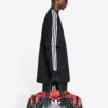 Camiseta oversize Balenciaga x adidas «Negro» 723122TNVA68482