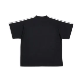 Camiseta oversize Balenciaga x adidas «Negro» 739101TNVA68482