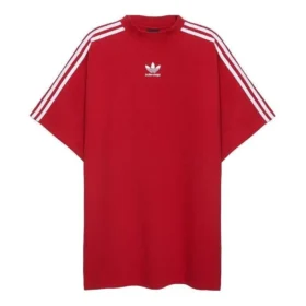Camiseta oversize Balenciaga x adidas «Red» 739101TNVA66542