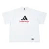 Camiseta oversize Balenciaga x adidas «White» 731769TNVA69065