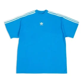 Camiseta oversize «Blue» de Balenciaga x adidas 739101TNVA64026