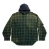 Camiseta oversize con capucha «Green» 746369TOM213328