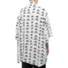 Camiseta oversize con logotipo BB «Blanco Negro» 725382TNL889040