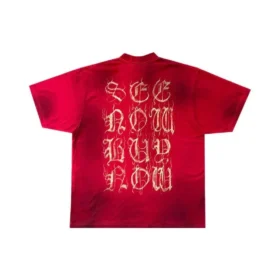 Camiseta oversize con logotipo Heavy Metal «Rojo» 739784TOVE16400