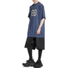 Camiseta oversize «Crypto» «Azul» 739028TOVU64108