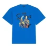 Camiseta oversize de Balenciaga x Los Simpson «Azul» 676589TLVG74210