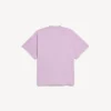 Camiseta oversize de estilo surfer vintage para mujer en rosa antiguo