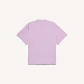 Camiseta oversize de estilo surfer vintage para mujer en rosa antiguo