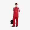 Camiseta oversize de fútbol para hombre en color rojo