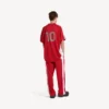 Camiseta oversize de fútbol para hombre en color rojo