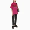 Camiseta oversize de la camiseta vintage auténtica «Rosa» 694576TMVA95566