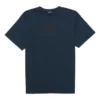 Camiseta oversize de punto entrelazado lavado «Navy Black» 583214TFV658060
