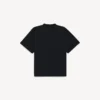 Camiseta oversize de surfista vintage para hombre en negro Camiseta oversize de surfista vintage para hombre en negro