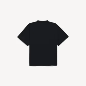 Camiseta oversize de surfista vintage para hombre en negro