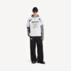 Camiseta oversize para hombre de Balenciaga | Colaboración con la NBA en blanco/multicolor Camiseta oversize para hombre de Balenciaga | Colaboración con la NBA en blanco/multicolor