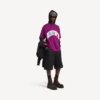 Camiseta oversize para hombre de Balenciaga | Colaboración con la NBA en color violeta Camiseta oversize para hombre de Balenciaga | Colaboración con la NBA en color violeta