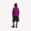 Camiseta oversize para hombre de Balenciaga | Colaboración con la NBA en color violeta Camiseta oversize para hombre de Balenciaga | Colaboración con la NBA en color violeta