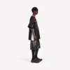 Camiseta oversize para hombre de Balenciaga | Colaboración con la NBA en negro/multicolor Camiseta oversize para hombre de Balenciaga | Colaboración con la NBA en negro/multicolor