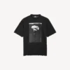Camiseta oversize para hombre «The Song of the Highest Tower» en negro