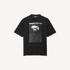 Camiseta oversize para hombre «The Song of the Highest Tower» en negro