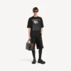 Camiseta oversize para hombre «The Song of the Highest Tower» en negro