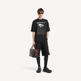 Camiseta oversize para hombre «The Song of the Highest Tower» en negro