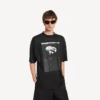 Camiseta oversize para hombre «The Song of the Highest Tower» en negro