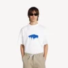 Camiseta oversize para hombre «Wet Brush» en blanco Camiseta oversize para hombre «Wet Brush» en blanco