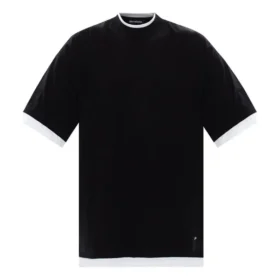 Camiseta oversize para llevar en capas «Black White» 644693TIVG61070