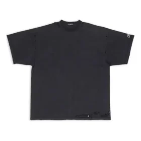 Camiseta oversize reparada 3B Sports Icon «Washed Black» 704056TMVA59034