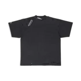 Camiseta oversize reparada 3B Sports Icon «Washed Black» 704056TMVA59034