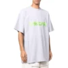 Camiseta oversize Slime «Gris-verde» 676589TLVF11203