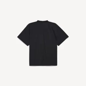 Camiseta oversize «The Door» para hombre en negro