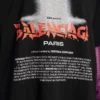 Camiseta oversize «The Door» para mujer en negro Camiseta oversize «The Door» para mujer en negro