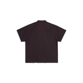 Camiseta Oversized con pegatina de muestra «Negro» 739028TPVN41270