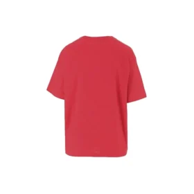 Camiseta «Paris Love» de corte normal con estampado, manga corta, roja 594599TGV435640