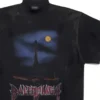 Camiseta Paris Moon oversize «Black Faded» 739028TOVE41055