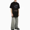Camiseta Paris Moon oversize «Black Faded» 739028TQVX61055