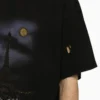 Camiseta Paris Moon oversize «Black Faded» 739028TQVX61055