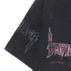 Camiseta «Paris Moon Upside Down» oversize «Black Faded» 698811TOVT31055